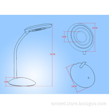 6W Round Series LED Desk Lamp